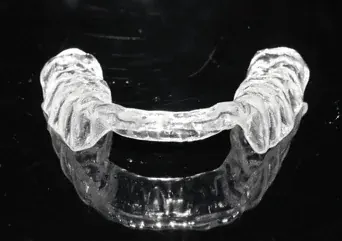 A nocturnal occlusal orthotic appliance